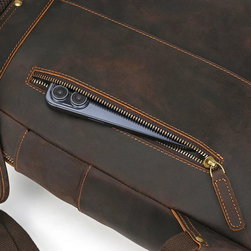 Seyric ™ Leather Laptop Backpack
