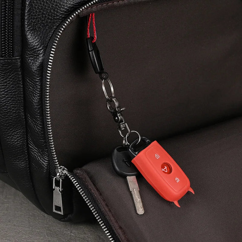 CORVANOR™ Genuine Leather 17" Laptop Backpack
