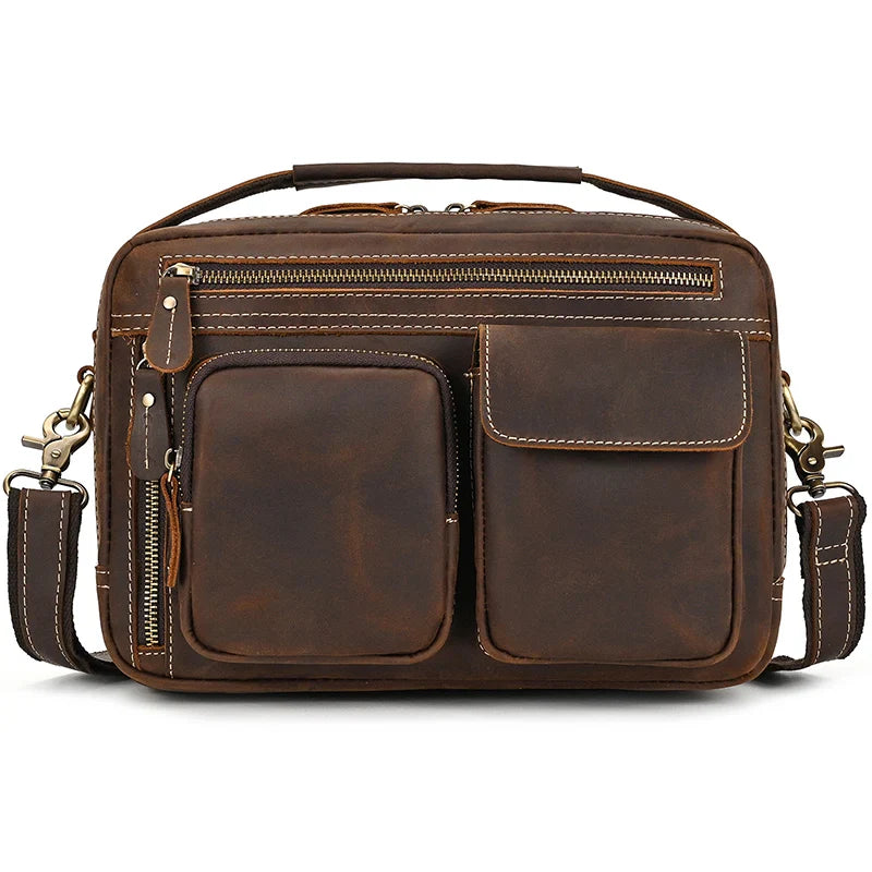 BRELVANN™ Genuine Leather Crossbody Bag