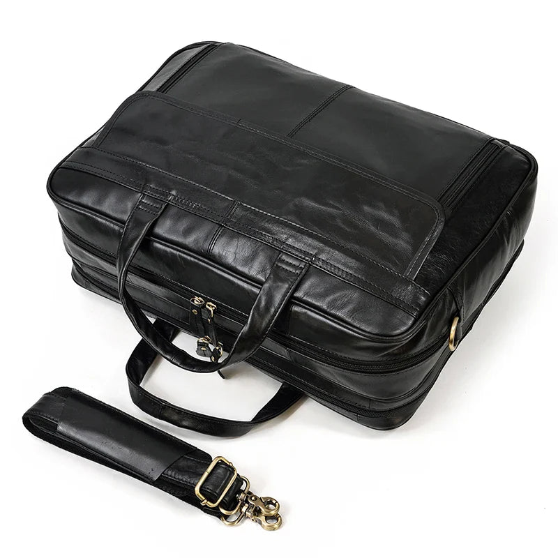 ORENVIS™ Genuine Leather Briefcase