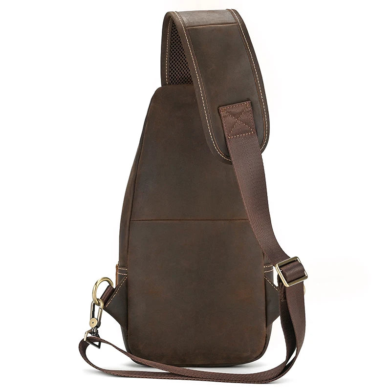 Thalon ™ Leather Crossbody Bag