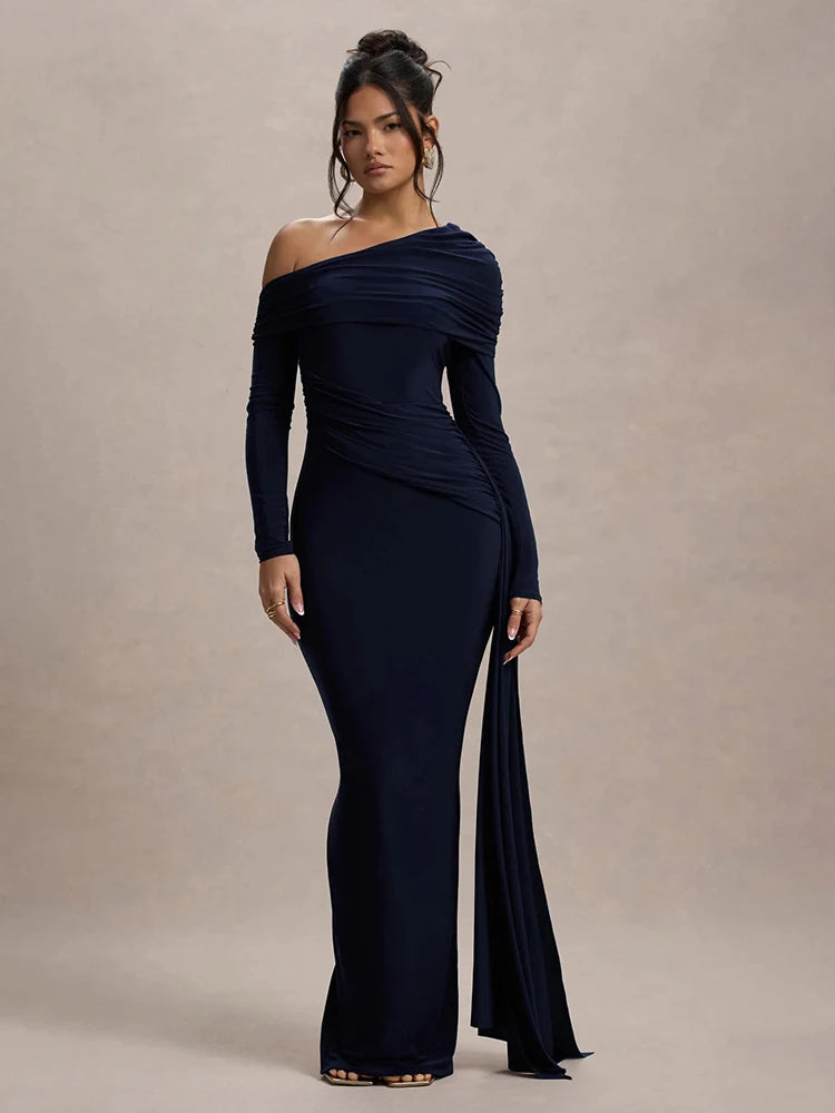 Callira Moon™ High Neck Maxi Dress