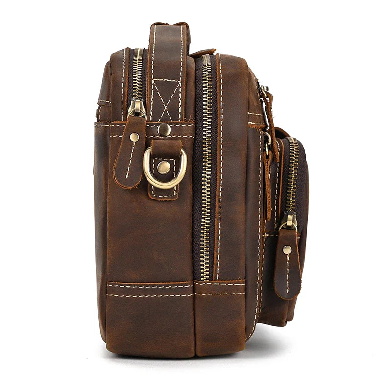 BRELVANN™ Genuine Leather Crossbody Bag