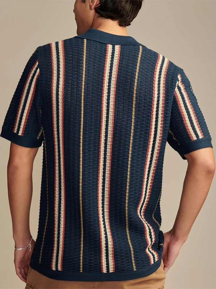 FERLONI™ Casual Striped Shirt