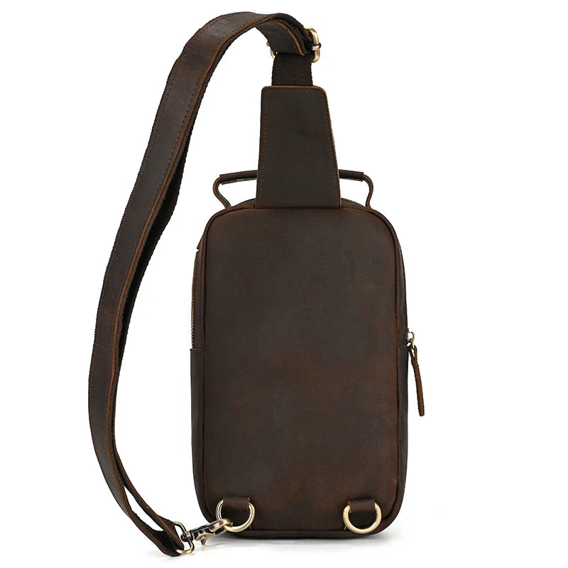 Thalon ™ Leather Crossbody Bag