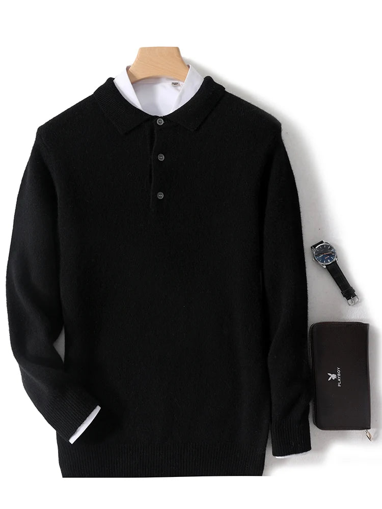 KORVYN™ Polo Sweater