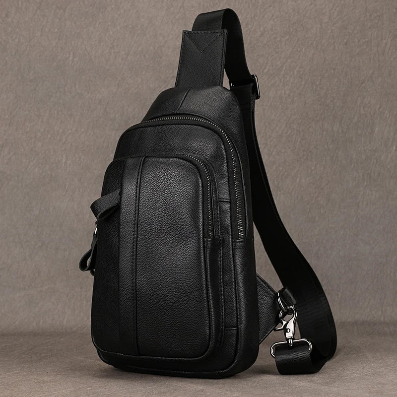 Thalon ™ Leather Crossbody Bag