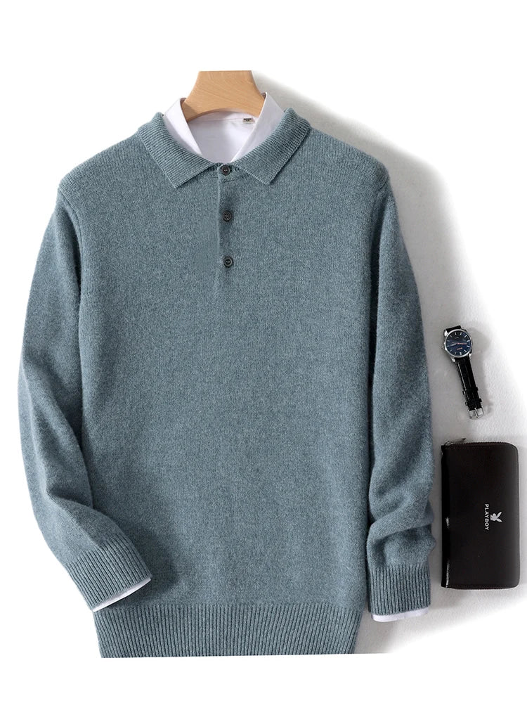 KORVYN™ Polo Sweater