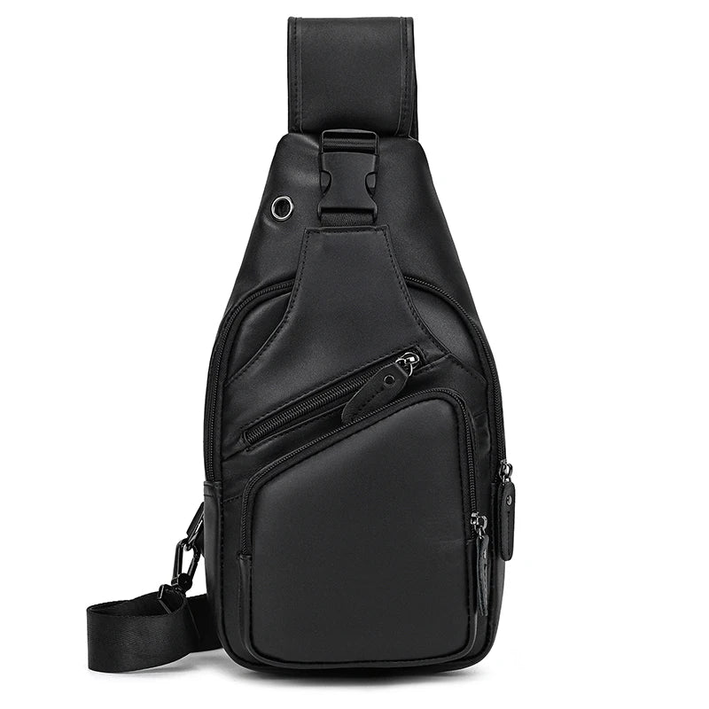 Thalon ™ Leather Crossbody Bag