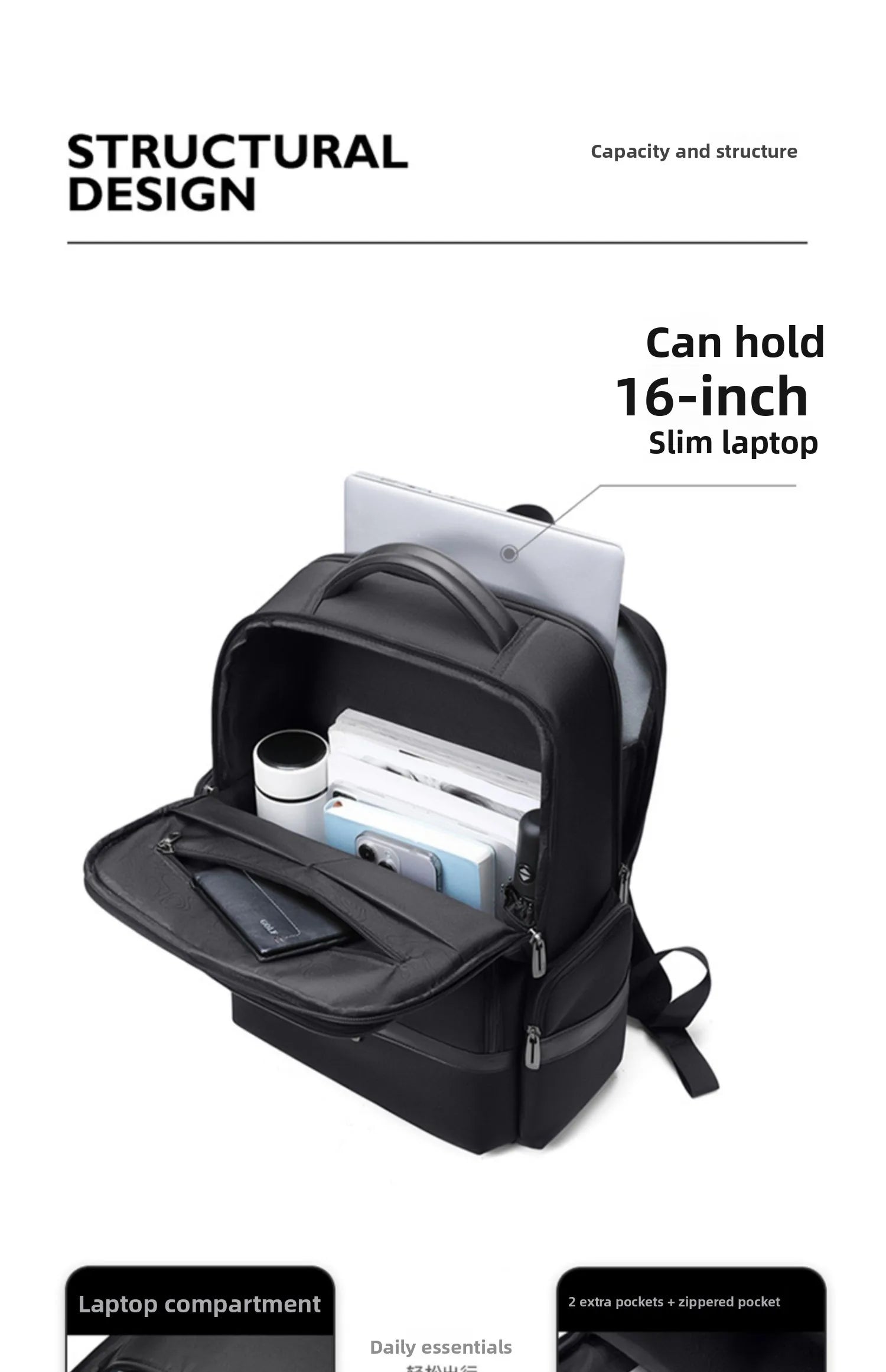 ORLAVIC™ Travel Backpack with Double Straps