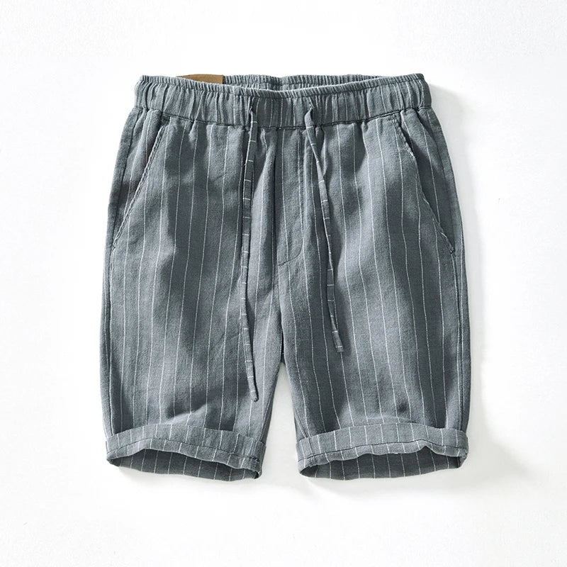 Elward Style™ Cotton and Linen Shorts