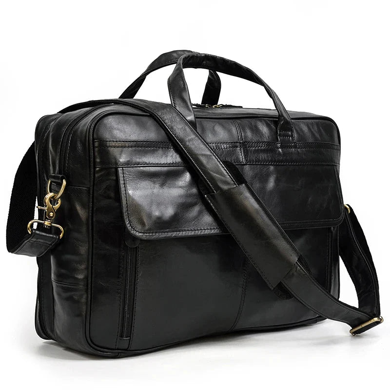 ORENVIS™ Genuine Leather Briefcase