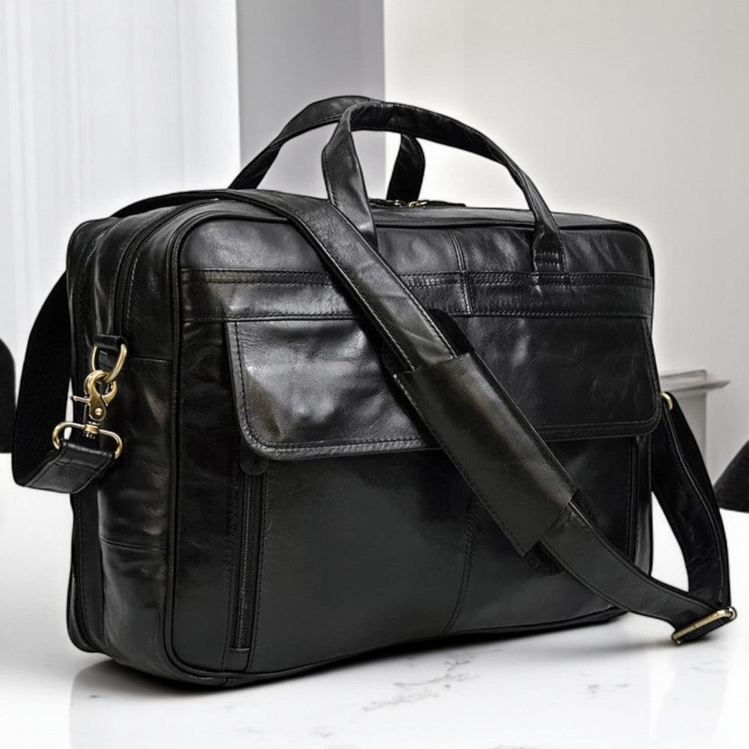 ORENVIS™ Genuine Leather Briefcase