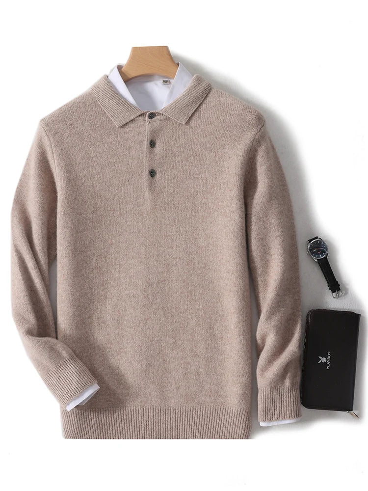 KORVYN™ Polo Sweater