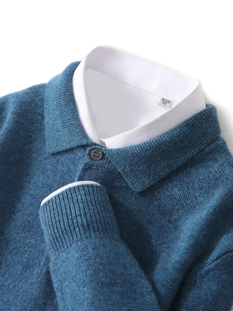 KORVYN™ Polo Sweater