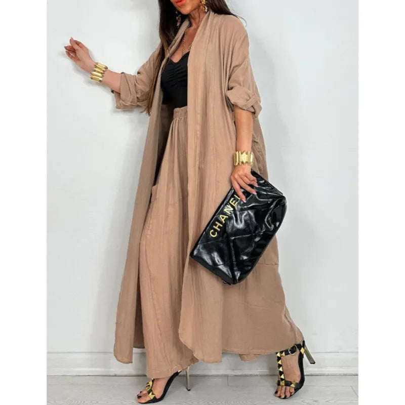 SYNOVEL™ Cardigan Pant Set