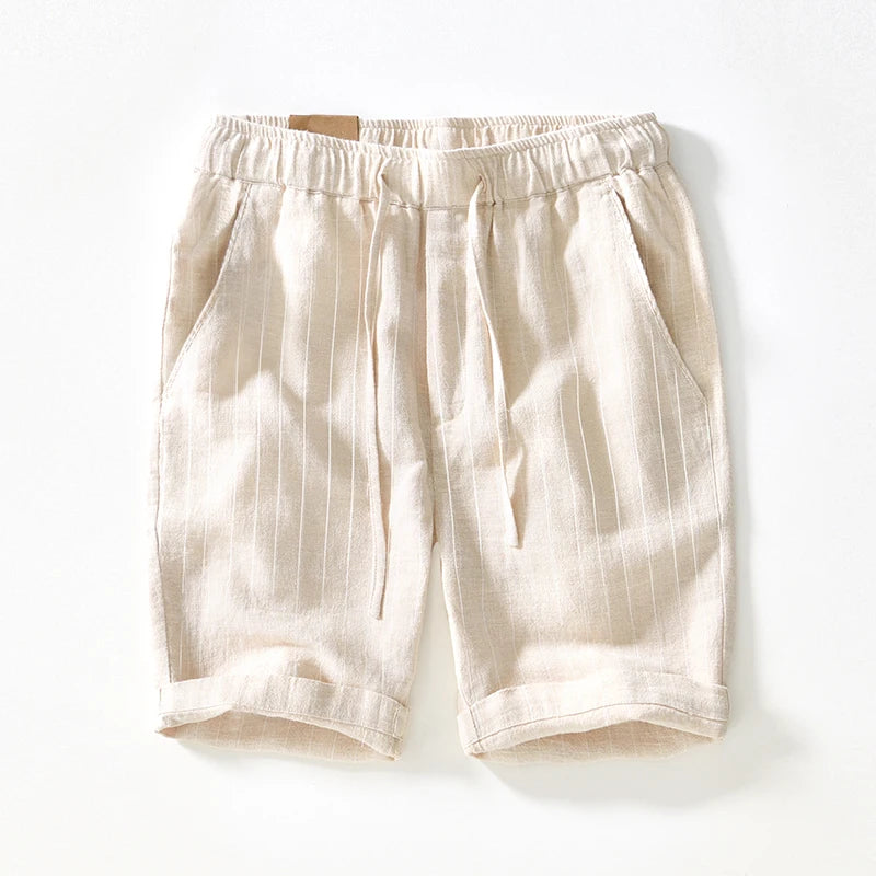 Elward Style™ Cotton and Linen Shorts