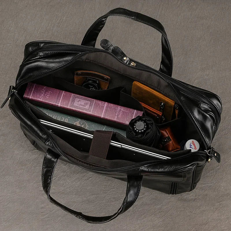 ORENVIS™ Genuine Leather Briefcase