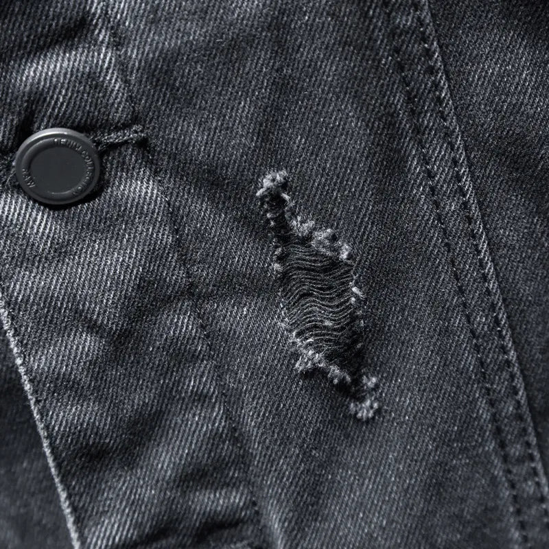 Arluvi SYLVAR™ Hooded Denim Jacket