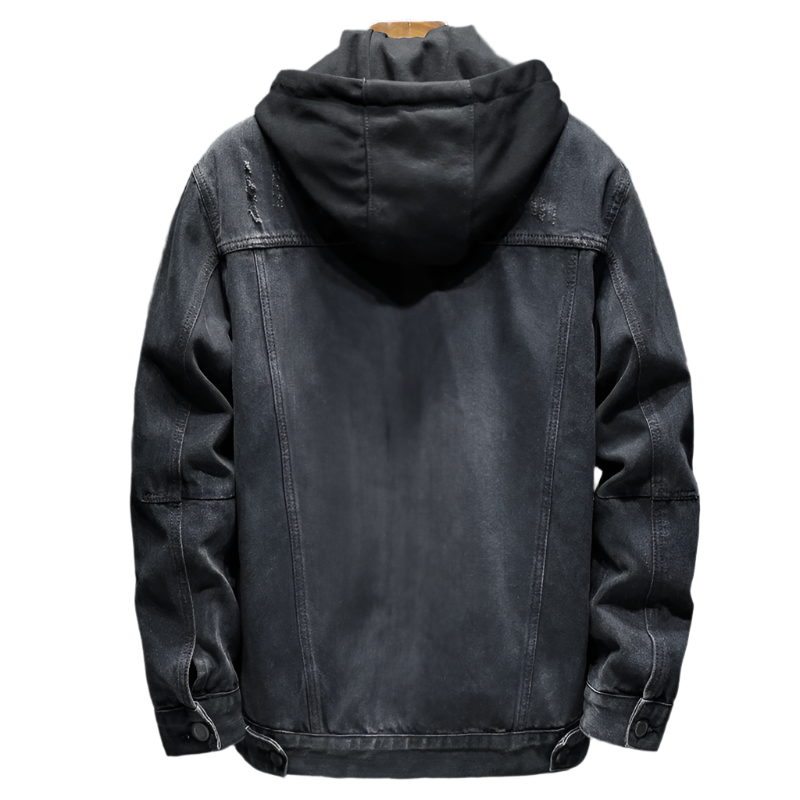Arluvi SYLVAR™ Hooded Denim Jacket