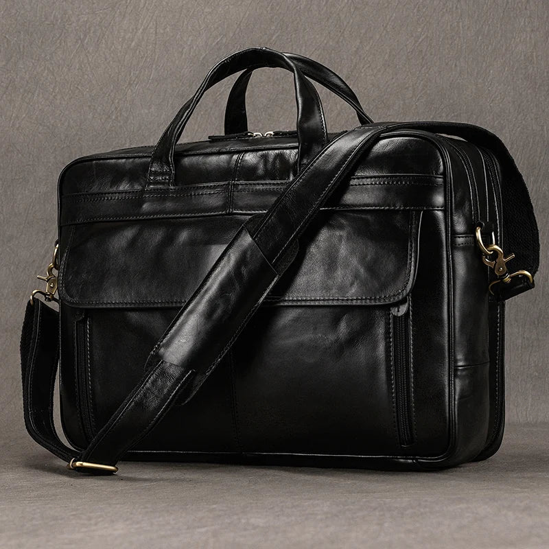 ORENVIS™ Genuine Leather Briefcase