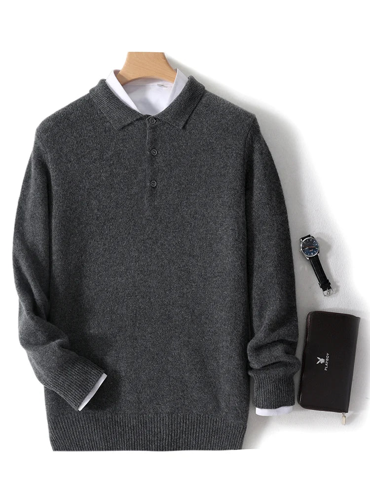 KORVYN™ Polo Sweater