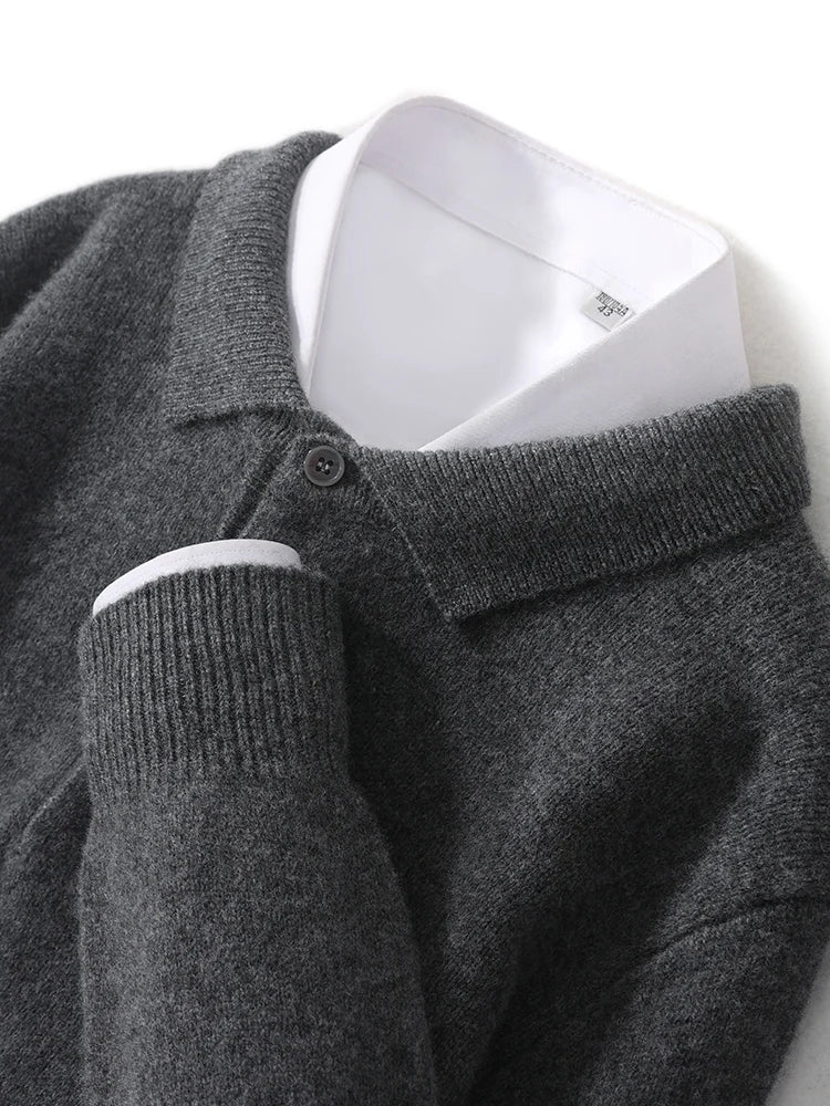 KORVYN™ Polo Sweater