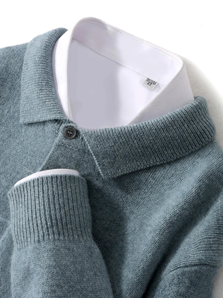 KORVYN™ Polo Sweater