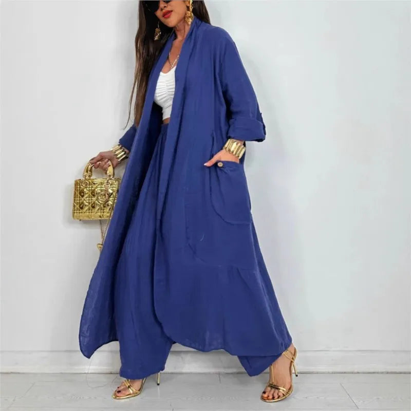 SYNOVEL™ Cardigan Pant Set