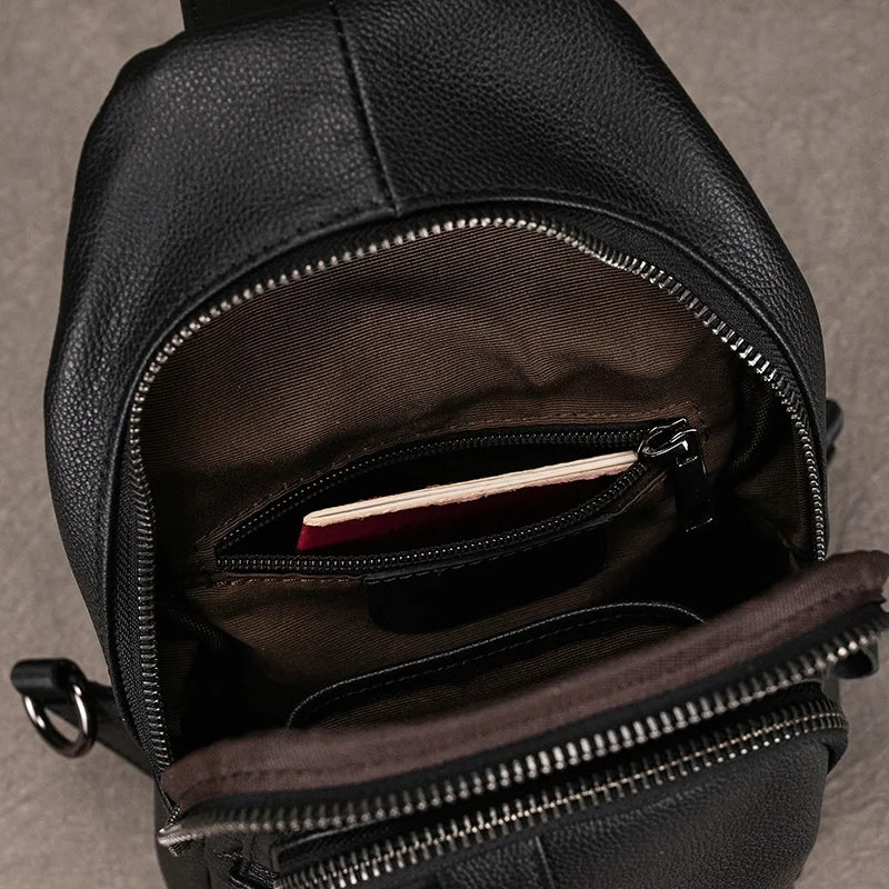 Thalon ™ Leather Crossbody Bag