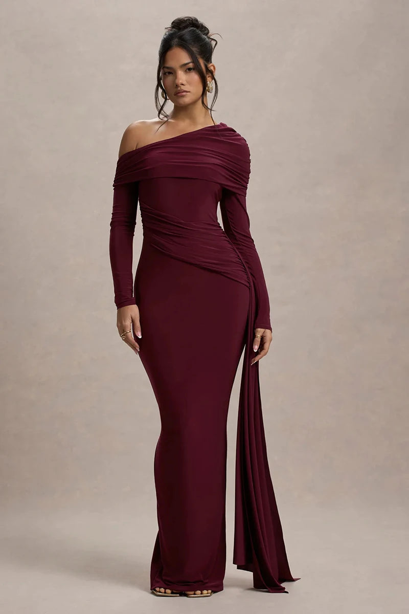 Callira Moon™ High Neck Maxi Dress