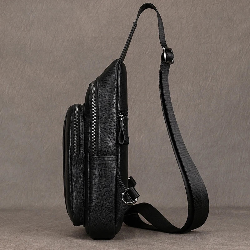 Thalon ™ Leather Crossbody Bag