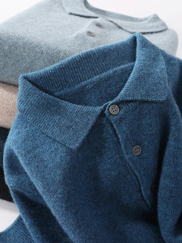 KORVYN™ Polo Sweater