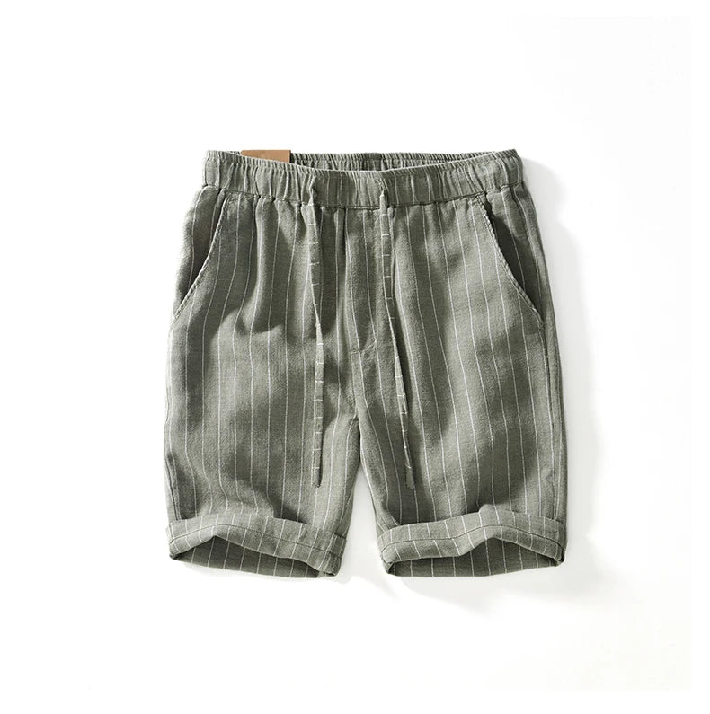Elward Style™ Cotton and Linen Shorts
