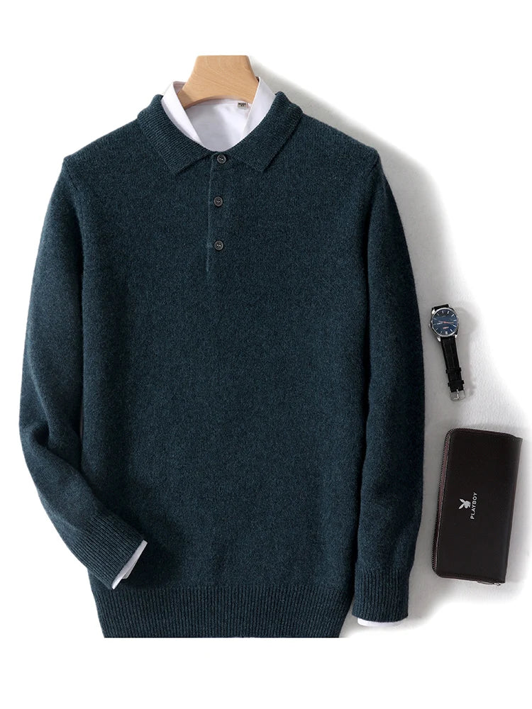 KORVYN™ Polo Sweater