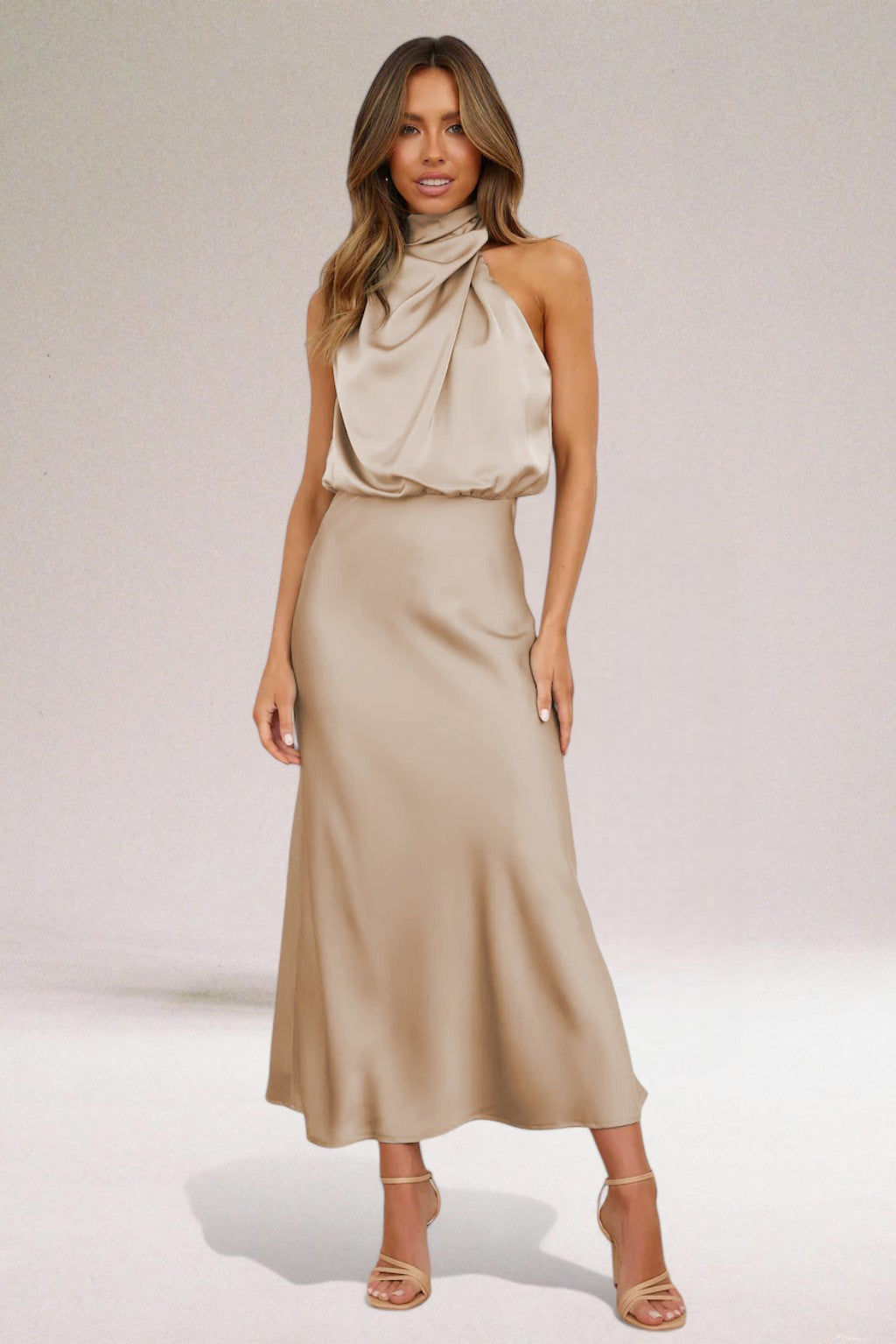 SORVELIN™ Satin Glamour Dress