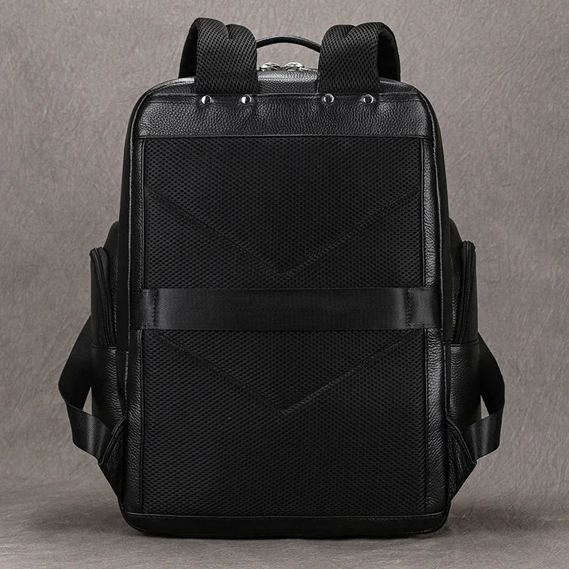 CORVANOR™ Genuine Leather 17" Laptop Backpack