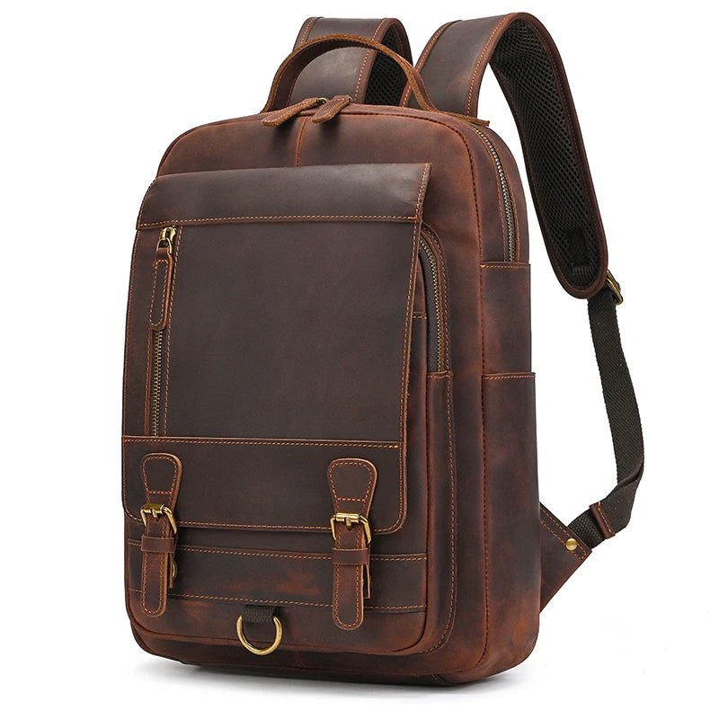 Seyric ™ Leather Laptop Backpack