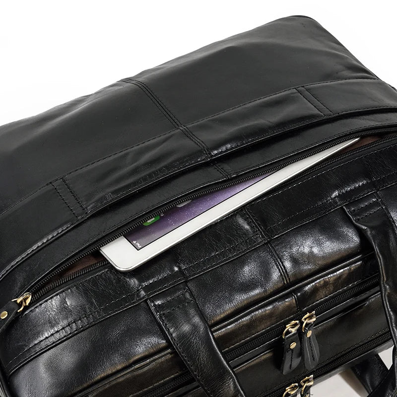ORENVIS™ Genuine Leather Briefcase