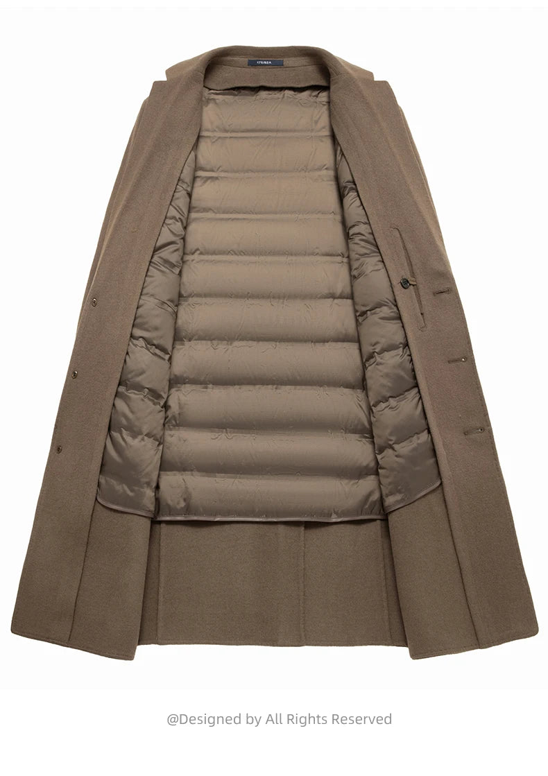DRAEVYN™ Wool Long Coat