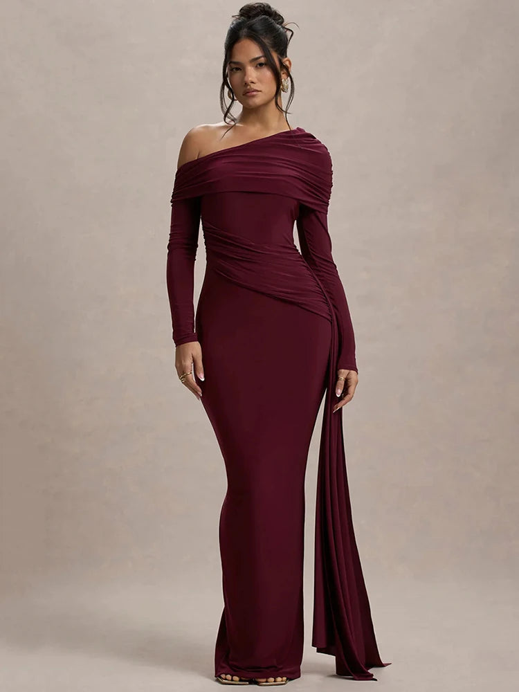 Callira Moon™ High Neck Maxi Dress