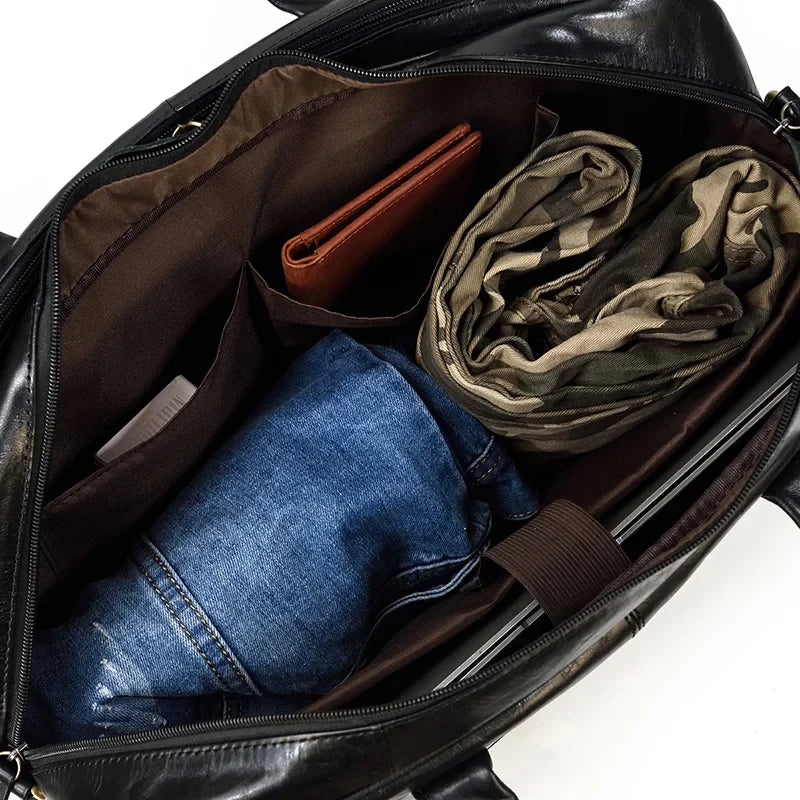 ORENVIS™ Genuine Leather Briefcase