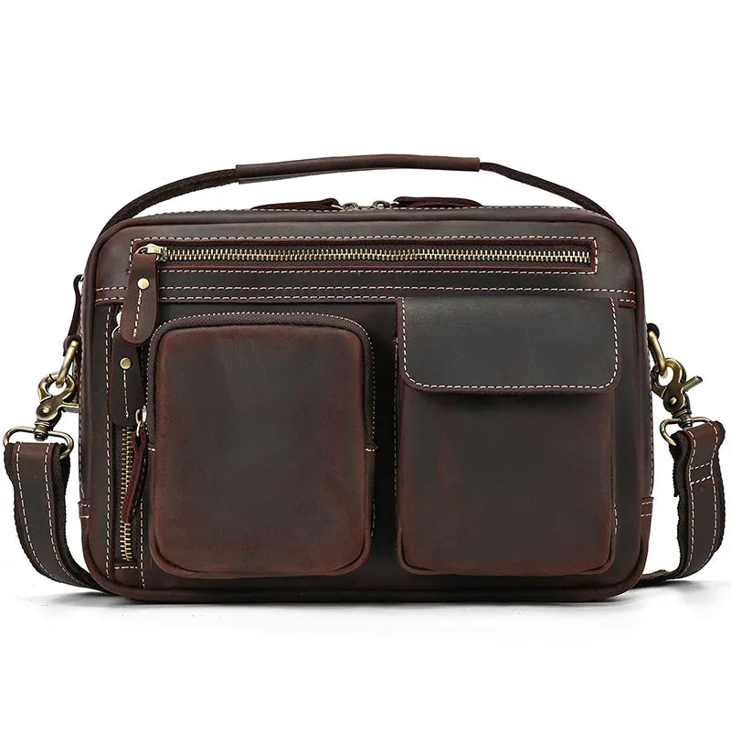 BRELVANN™ Genuine Leather Crossbody Bag
