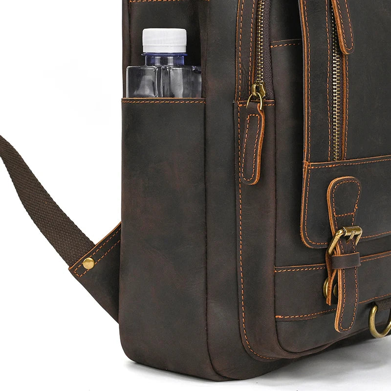 Seyric ™ Leather Laptop Backpack
