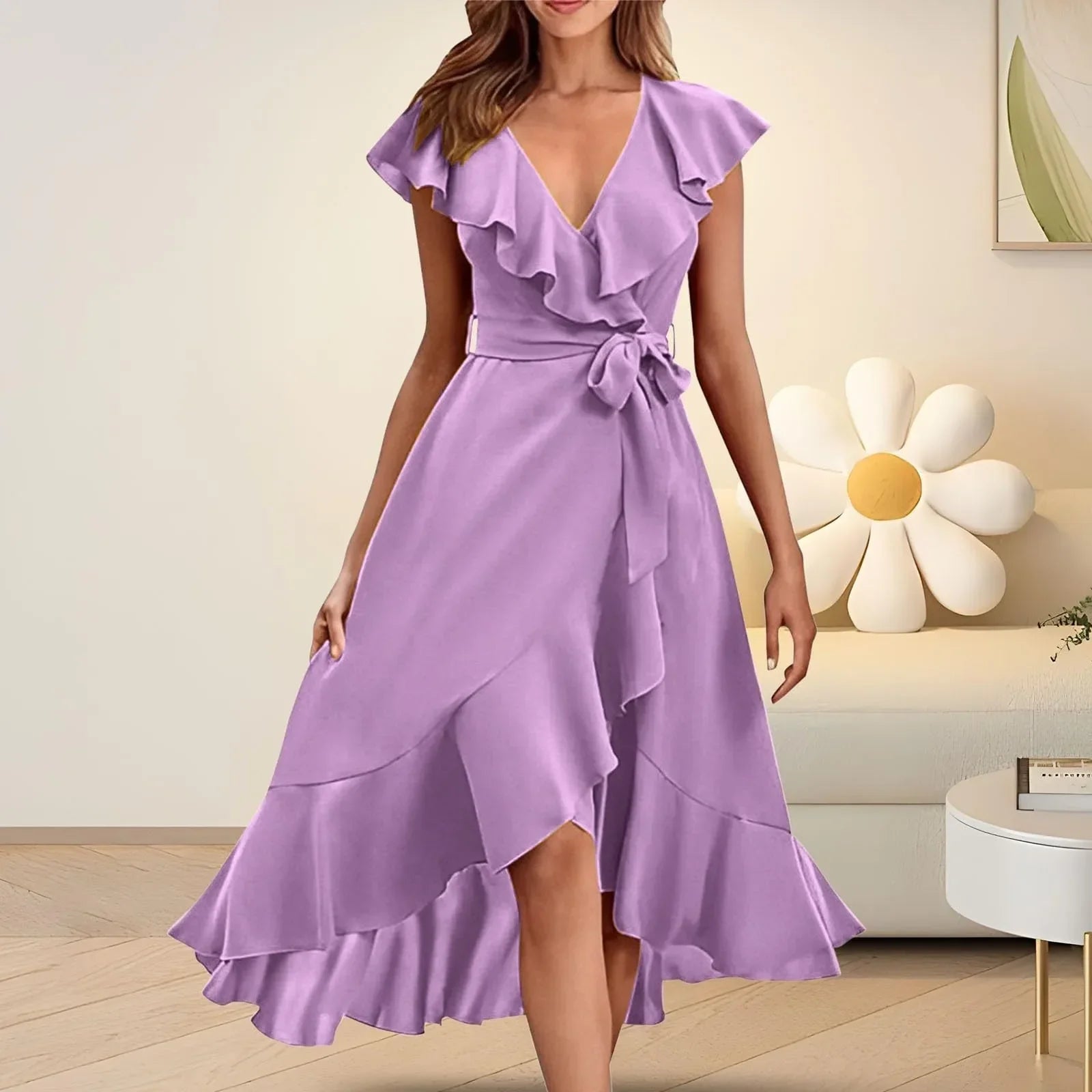 LINVARIS™ Ruffle Dress