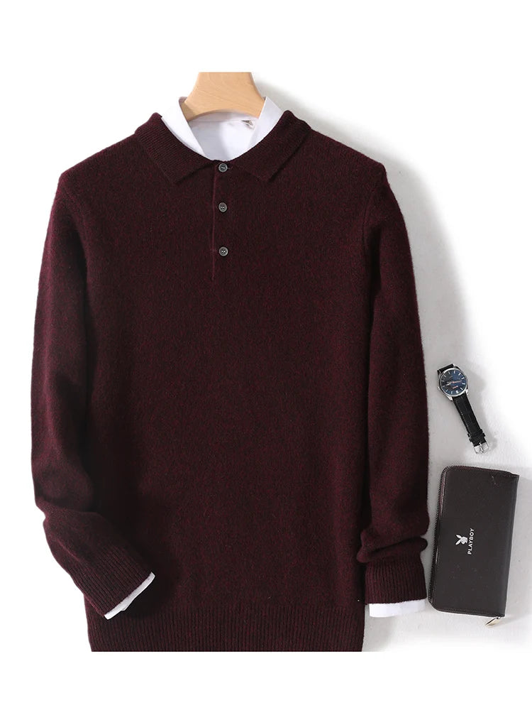 KORVYN™ Polo Sweater