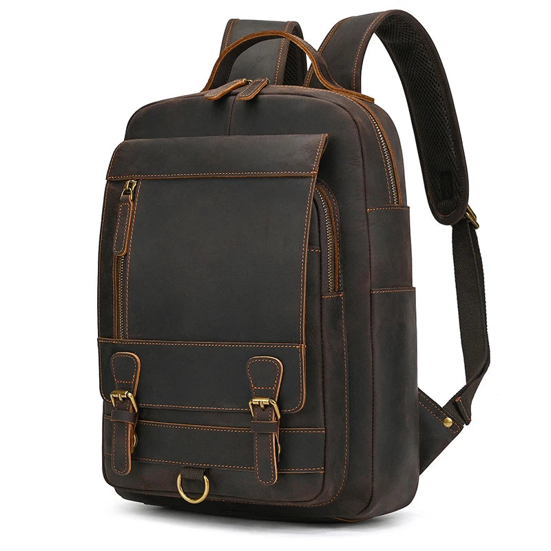 Seyric ™ Leather Laptop Backpack