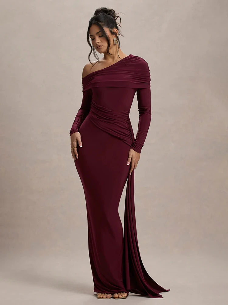 Callira Moon™ High Neck Maxi Dress