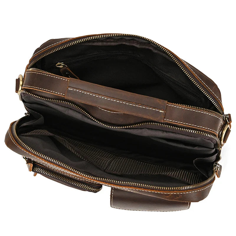 BRELVANN™ Genuine Leather Crossbody Bag