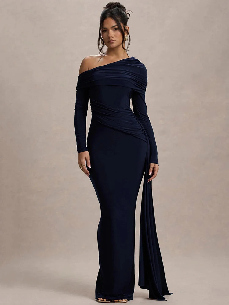 Callira Moon™ High Neck Maxi Dress